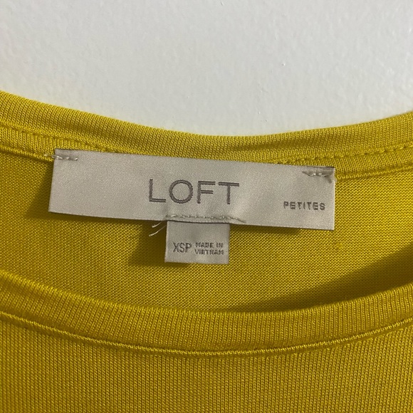 LOFT Layered Flutter Sleeve Tee - Picture 5 of 5